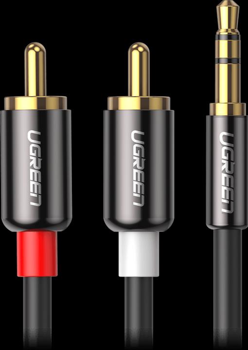Actual product image Ugreen 2x RCA - 3.5mm jack (2 m, Cinch, 3.5mm jack (AUX))