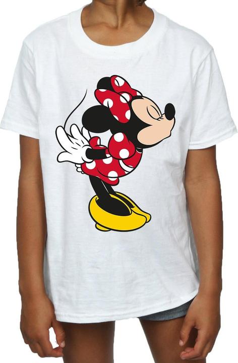Immagine prodotto Disney Minnie Mouse Split Kiss Maglietta Ragazze (152, 158)