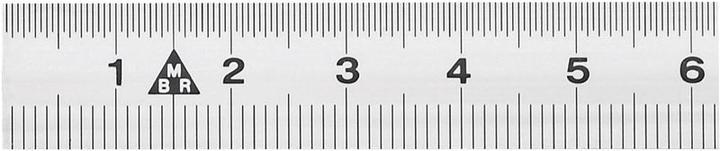 Actual product image BRW Stainless steel rule (500 mm)