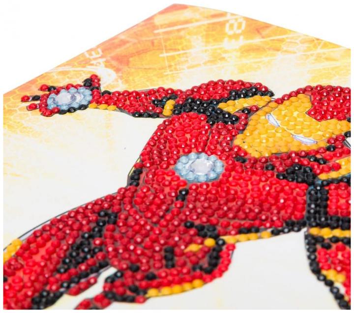 Produktbild Craft Buddy Ironman, Karte 18x18cm Crystal Art