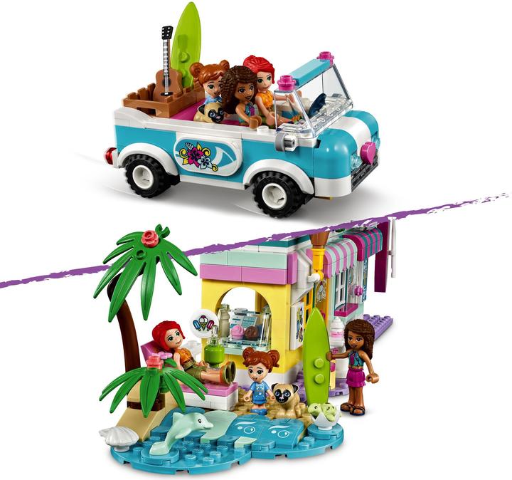 Produktbild LEGO Surfer-Strandhaus (41693, LEGO Friends, LEGO Seltene Sets)