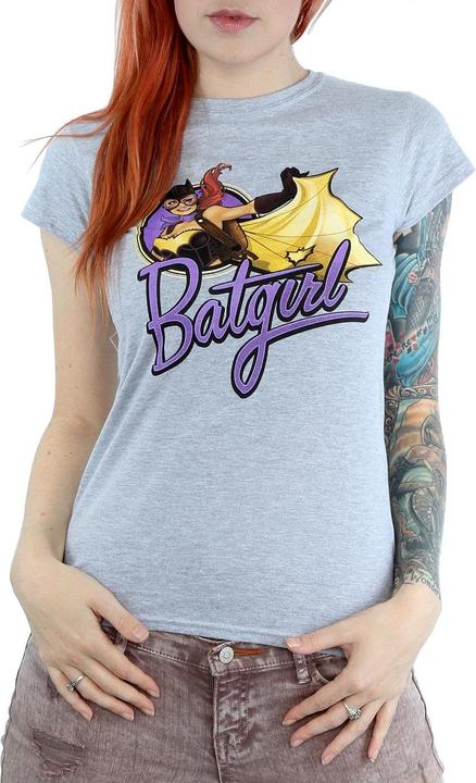 Image du produit Universal Textiles Womens/Ladies Batgirl Badge Heather T-shirt (L)