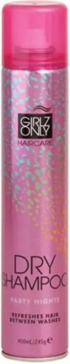 Produktbild Girlz Only DRY SHAMPOO party nights 400 ml (400 ml, Trockenshampoo)