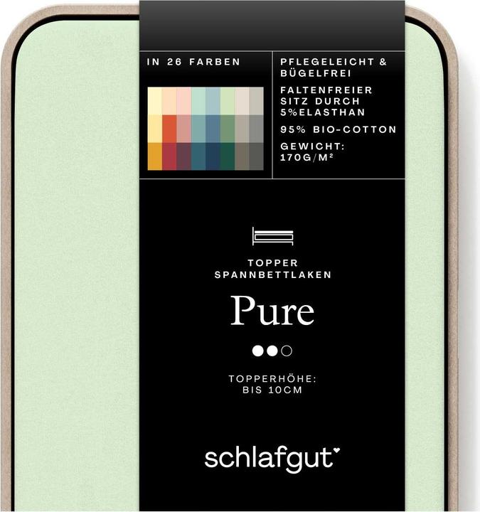Actual product image schlafgut Pure Topper (140 x 200 - 160 x 220 cm)
