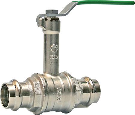Actual product image Pettinaroli Ball valve P100L socket/sleeve 28MM