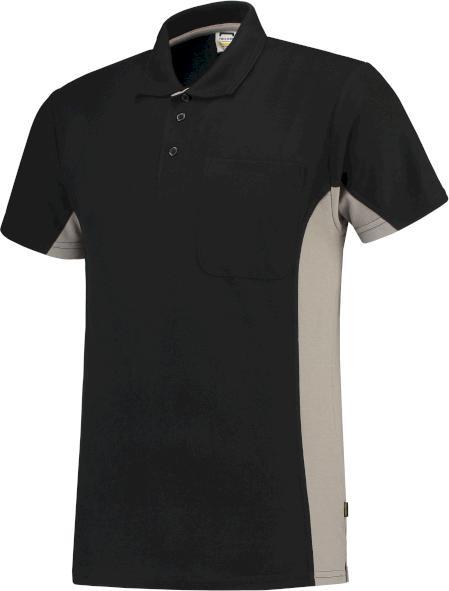 Produktbild Tricorp 202002BlackOrange5XL Poloshirt Bicolor Borstzak (5XL)