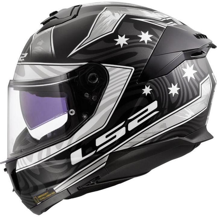 Produktbild LS2 FF808 STREAM II GALDAM Integralhelm (XS)