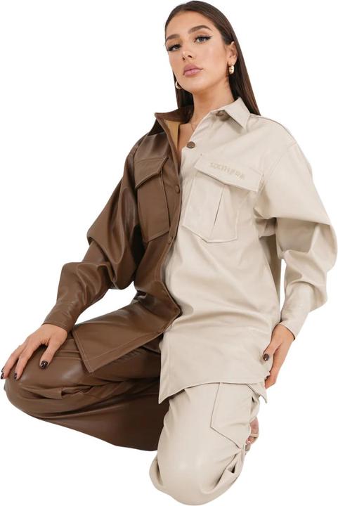 Immagine prodotto Sixth June Camicia in similpelle donna (M)