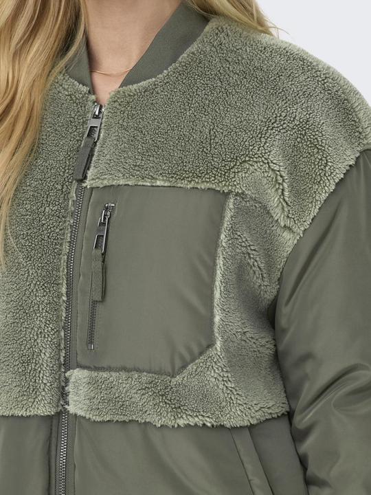 Produktbild Only Rundhals Gerippte Ärmelbündchen Bomberjacke Jacke (S)