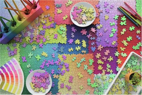 Actual product image Ravensburger Puzzles On Puzzles (3000 pieces)