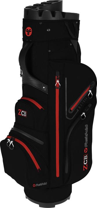 Image du produit FastFold FF Sac de golf chariot ZCB Système de rangement noir/rouge