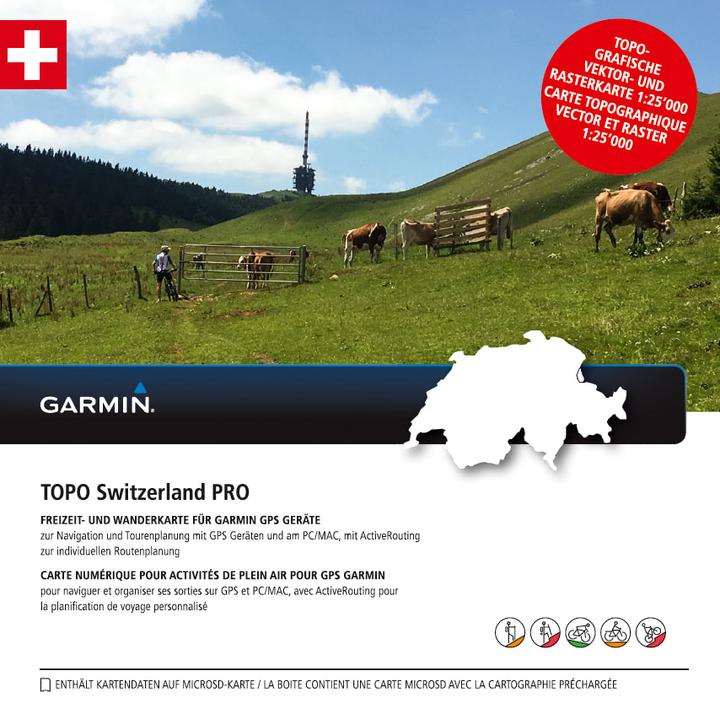 Garmin Topo Schweiz Pro