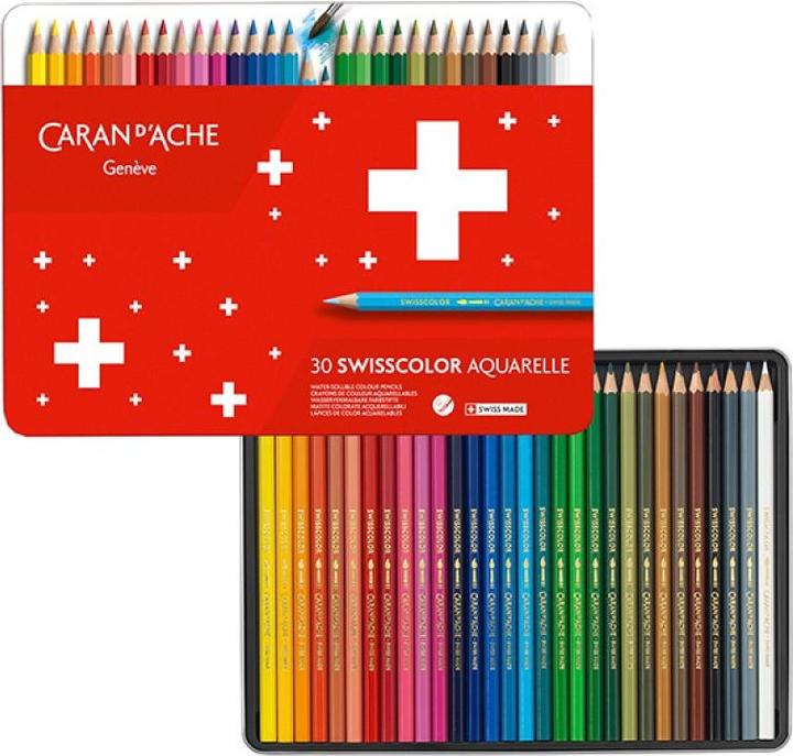 Produktbild Caran d'Ache Farbstifte SWISSCOLOR 30 (Multifarbig, 30 x)