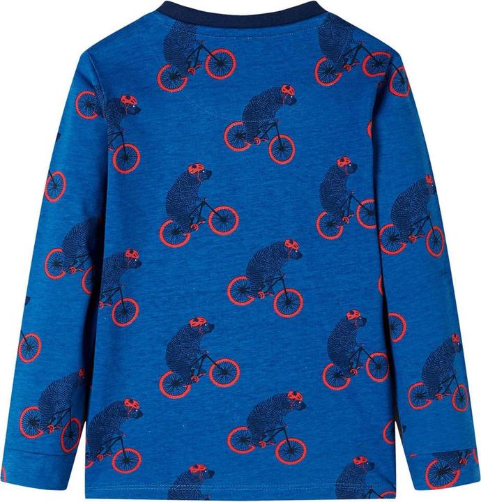Produktbild VidaXL Kinderpyjama mit Langen Ärmeln Petrolblau 116,Material (116)