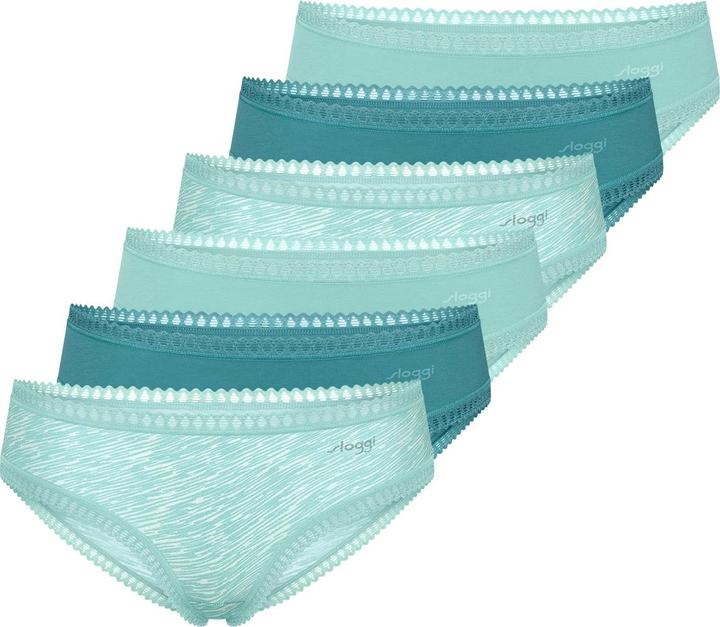 Produktbild Sloggi 6er Pack GO Crush Hipster (XS, 6er Pack)