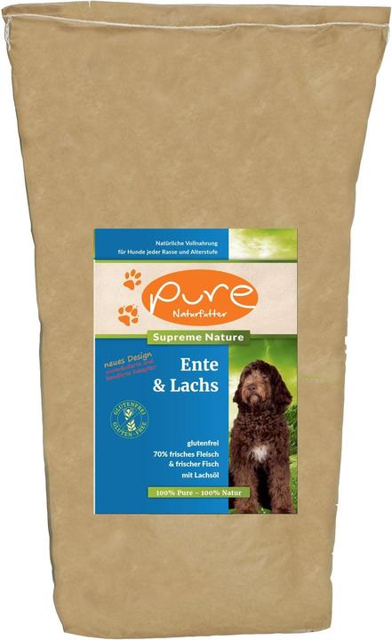 Actual product image Pure Naturfutter Dry food Supreme Duck & Salmon (Junior, Senior, Adult, 1 pcs., 12000 g)
