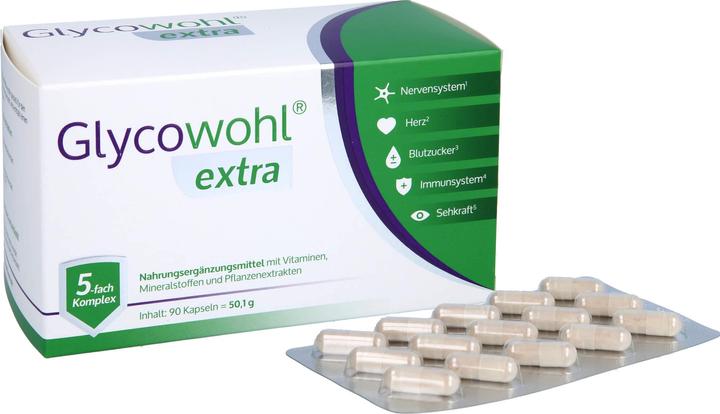 Produktbild Glycowohl extra Kaps (90 Stück, Kapseln, 90 g)