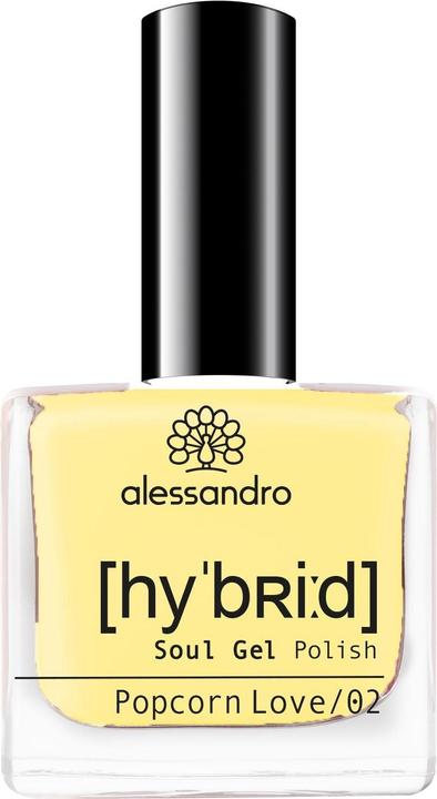 Produktbild Alessandro Hybrid Soul Gel Polish Popcorn Love (136 Popcorn Love, Gel-Effekt Nagellack)