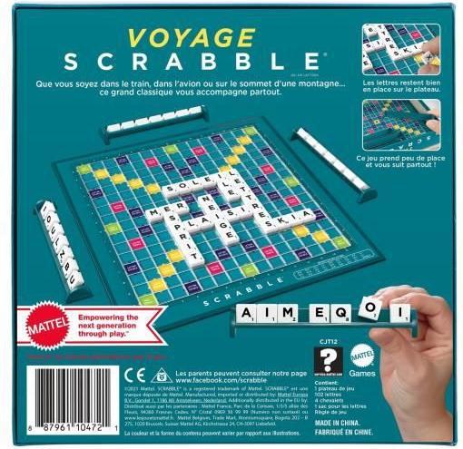 Produktbild Mattel Games Scrabble Kompakt (Französisch)