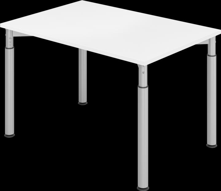 Actual product image MC MyTable Y Desk with Silver Frame (1200 x 800 x 680 mm)