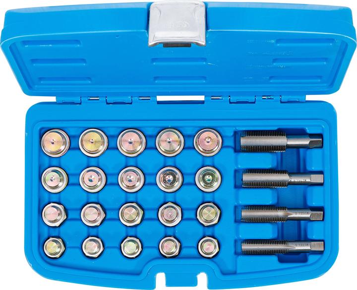 Actual product image BGS Repair Kit for Oil Drain Threads 64 pcs.