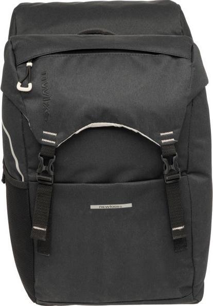 Image du produit New Looxs fietstas NewLooxs Sports Double Racktime 2 32 litres - 29 x 16 x 39 cm - black/grey (32 l, Sacoches)