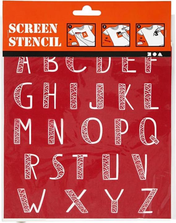 Image du produit Creativ Company Pochoirs de sérigraphie