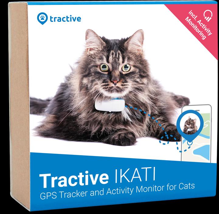 Immagine prodotto Tractive Localizzatore GPS per gatti con tracciamento dell'attività (Gatto, Passeggiare)