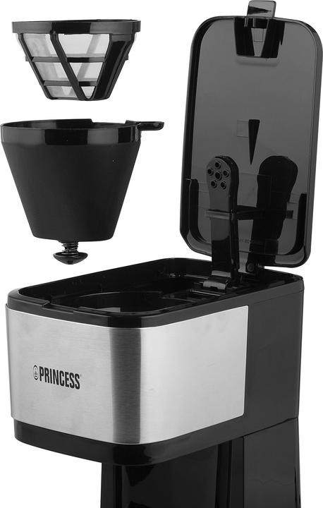 Image du produit Princess Machine à café filtre - verre de 0.75 litre (Prise UE)
