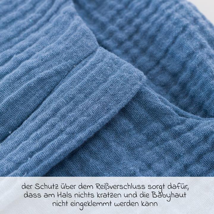 Produktbild Träumeland Sommerschlafsack Liebmich Baumwollmusselin (90 cm, 0.5 TOG)
