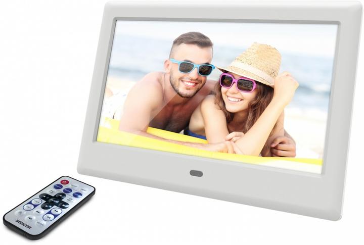 Produktbild Sencor Digital Photo Frame SDF 782WH FILM PHOTO FRAME, 7 inches (7", 1024 x 600 Pixel)