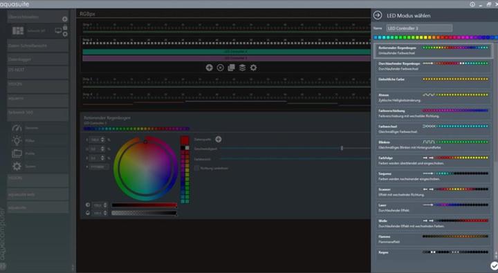 Image du produit Aqua Computer contrôleur de LED RVB 360 de l'unité d'encrage