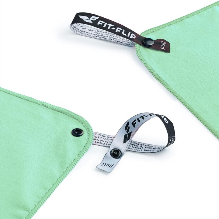 Fit-Flip Mikrofaser Handtuch schnelltrocknend mit Tasche 70x140cm (70 x 140 cm)