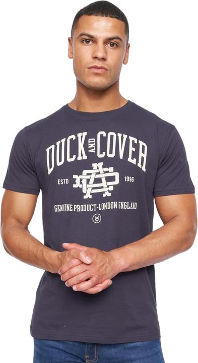 Actual product image Duck and Cover Mens Klapstar Assorted Designs T-Shirt (Pack of 5) (XL)