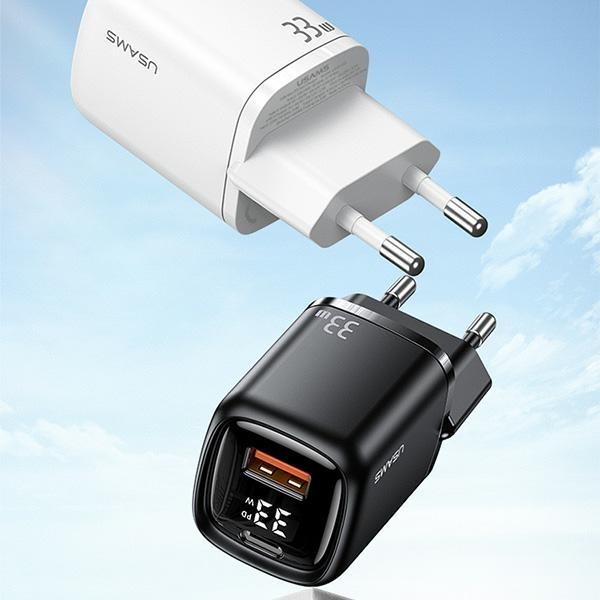 Produktbild Usams 33W QC + PD Digital Display Fast Charger (33 W)