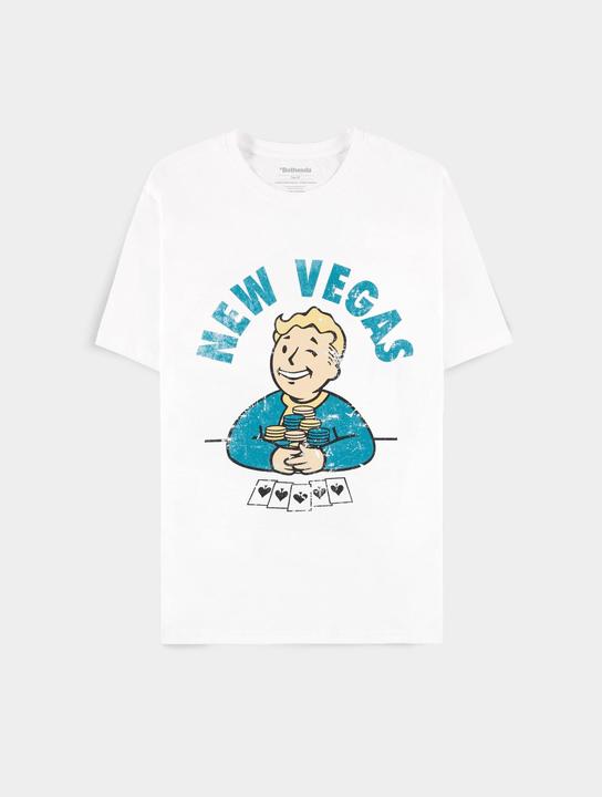 Actual product image Difuzed Fallout 4 - New Vegas Card Shark Men's Short Sleeved T-shirt - XL (XL)