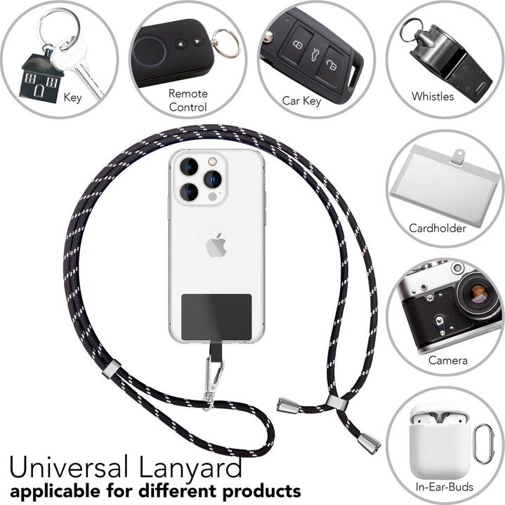 Produktbild Nalia Universal Handykette zum Umhängen mit Pad