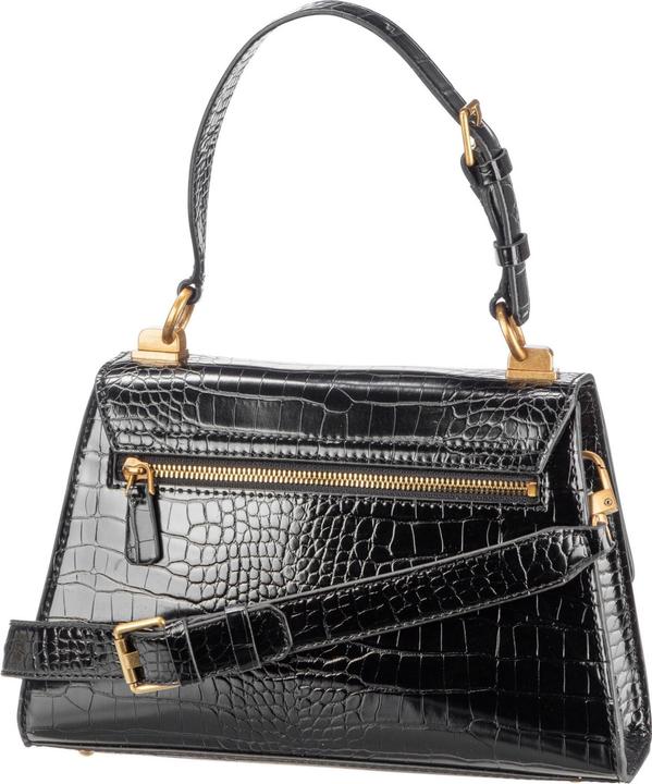 Actual product image Guess Handbag Stephi Top Handle Flap Croco