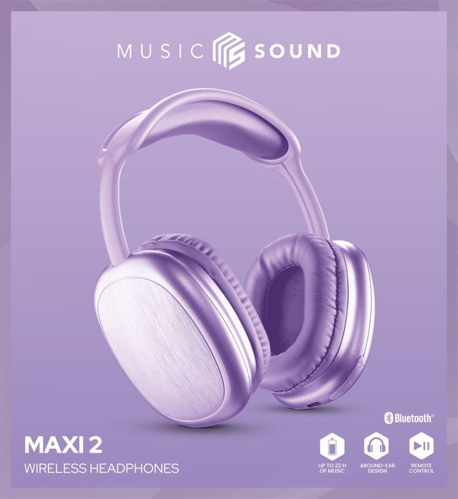 Produktbild Music Sound Btheadbmsmaxi2v (16 h, Kabellos)