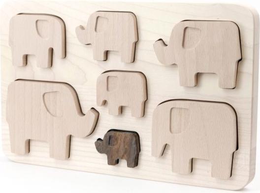 Produktbild Bajo Puzzle Elefant Holz (1 Teile)