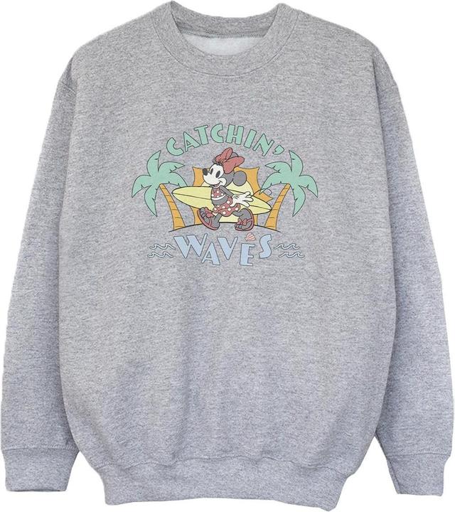 Produktbild Disney Minnie Mouse Catchin Waves Sweatshirt Jungen (140, 146)