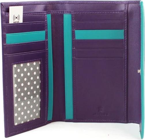 Produktbild Eastern Counties Leather Nova Leder Brieftasche Kontrasteinsatz