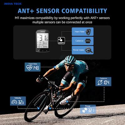 Actual product image Cycplus GPS bike computer M1