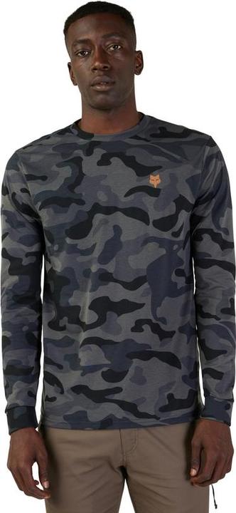 Image du produit Fox Tee 23 F-Head Ls Tech Blk Cam S (S)