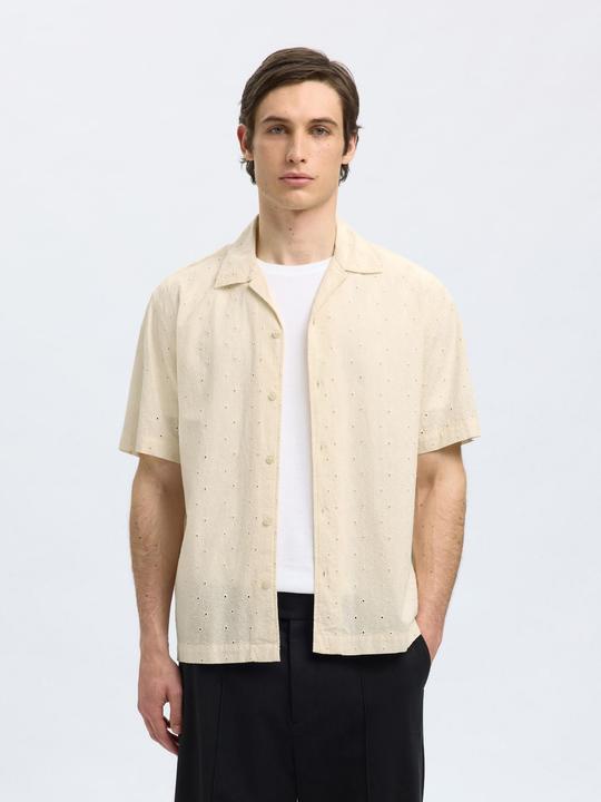 Immagine prodotto Selected Homme Camicia a maniche corte in broderie anglaise (L)