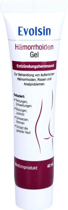 Actual product image Evolsin Haemorrhoid Gel (40 ml, Intimate gel)