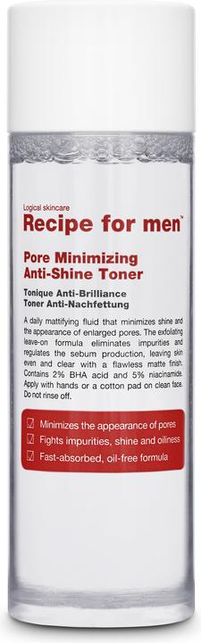 Recipe for men Pore Minimising Anti-Shine Toner (100 ml)