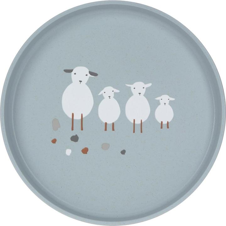 Actual product image Lässig Children's Plate Tiny Farmer Sheep