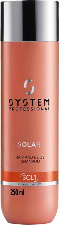 Produktbild System Professional Solar - Hair & Body Shampoo (250 ml, Flüssiges Shampoo)