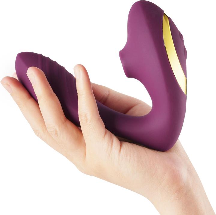 Actual product image Tracy's Dog Clitoral Sucking Vibrator OG - Purple